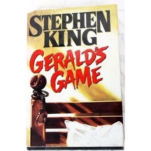1992 First Edition Gerald's Game By Stephen King Hardcover Book Suspense
